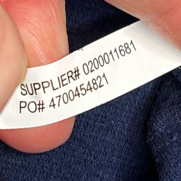 Polo Ralph Lauren navy blue 1/4 zip estate rib shirt size XL - Picture 14 of 15